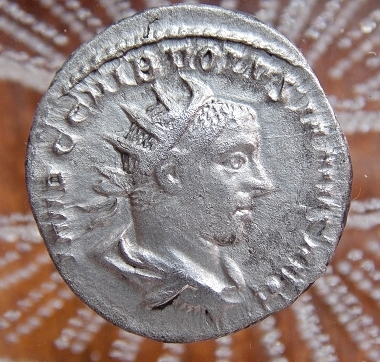 Римская империя, Волузиан, 251–253 годы, антониниан. 